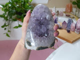 Amethyst Geode Free Form, Polished (#2) - Simply Affinity