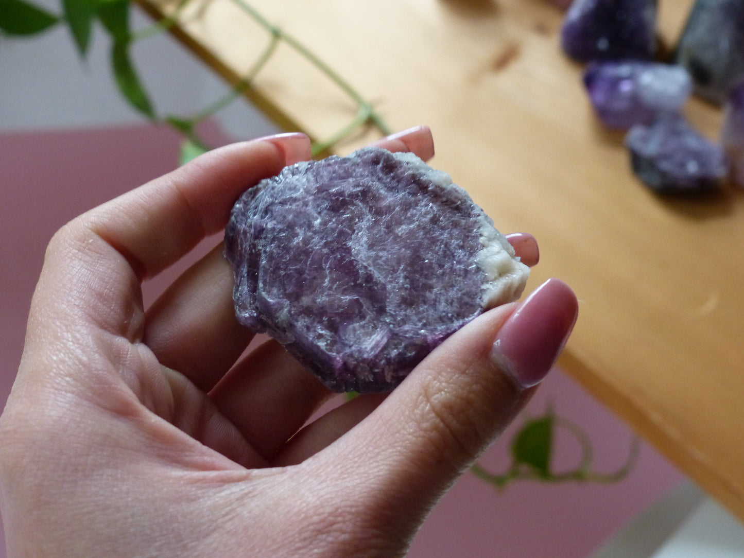 Lepidolite Slab (#6PL) - Simply Affinity