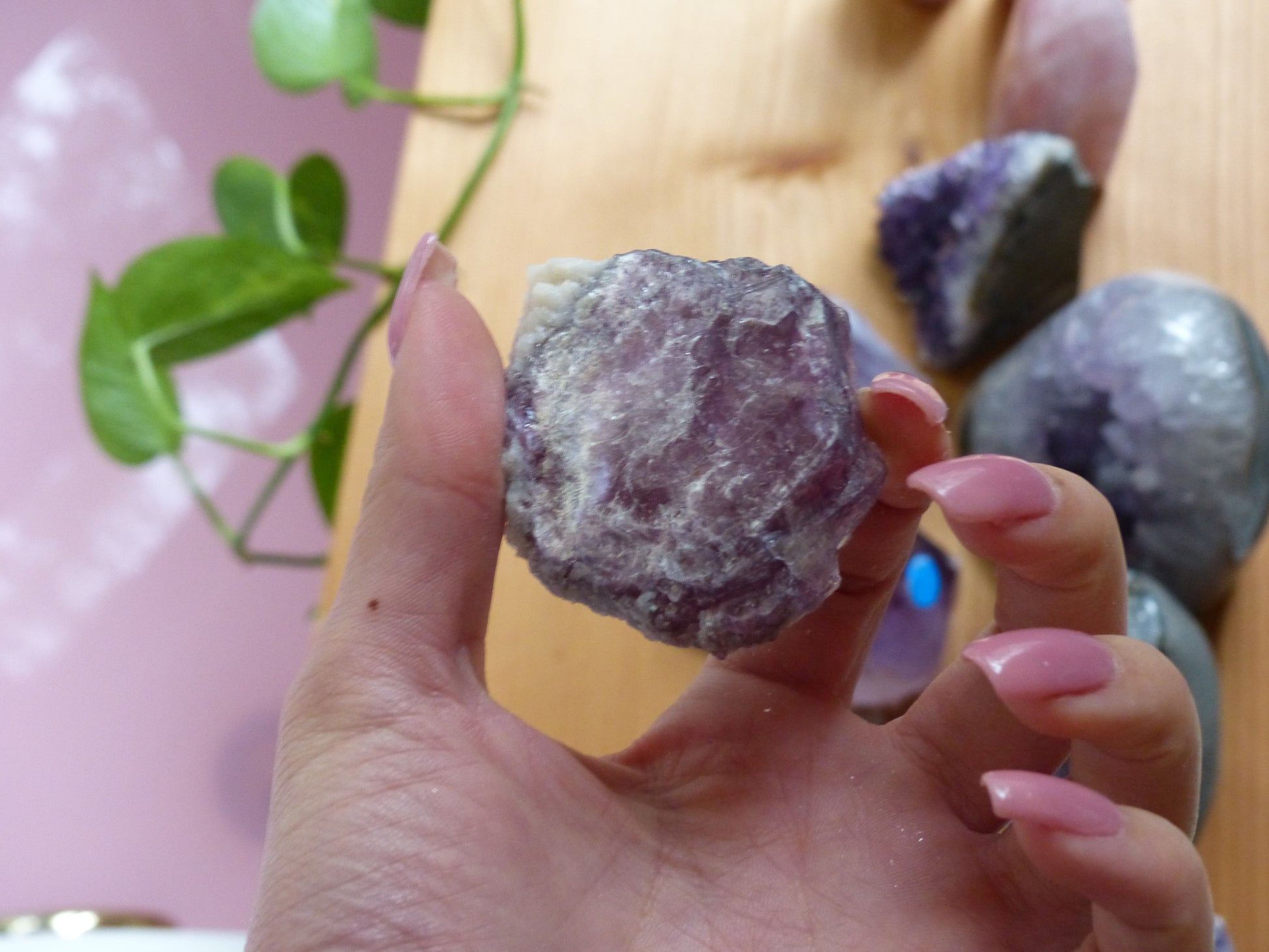 Lepidolite Slab (#6PL) - Simply Affinity