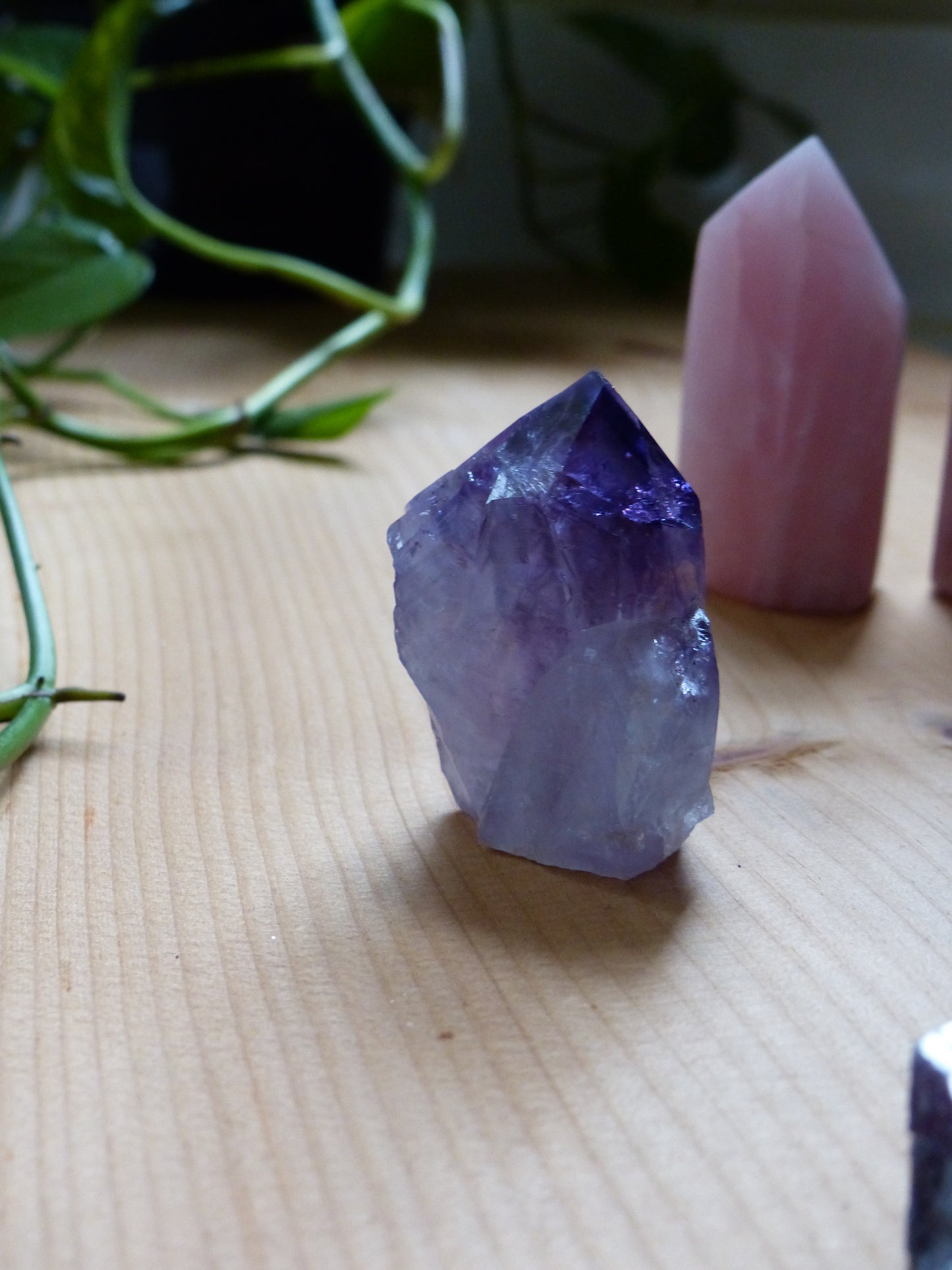 Amethyst Point with Cut Base (#3) - Simply Affinity