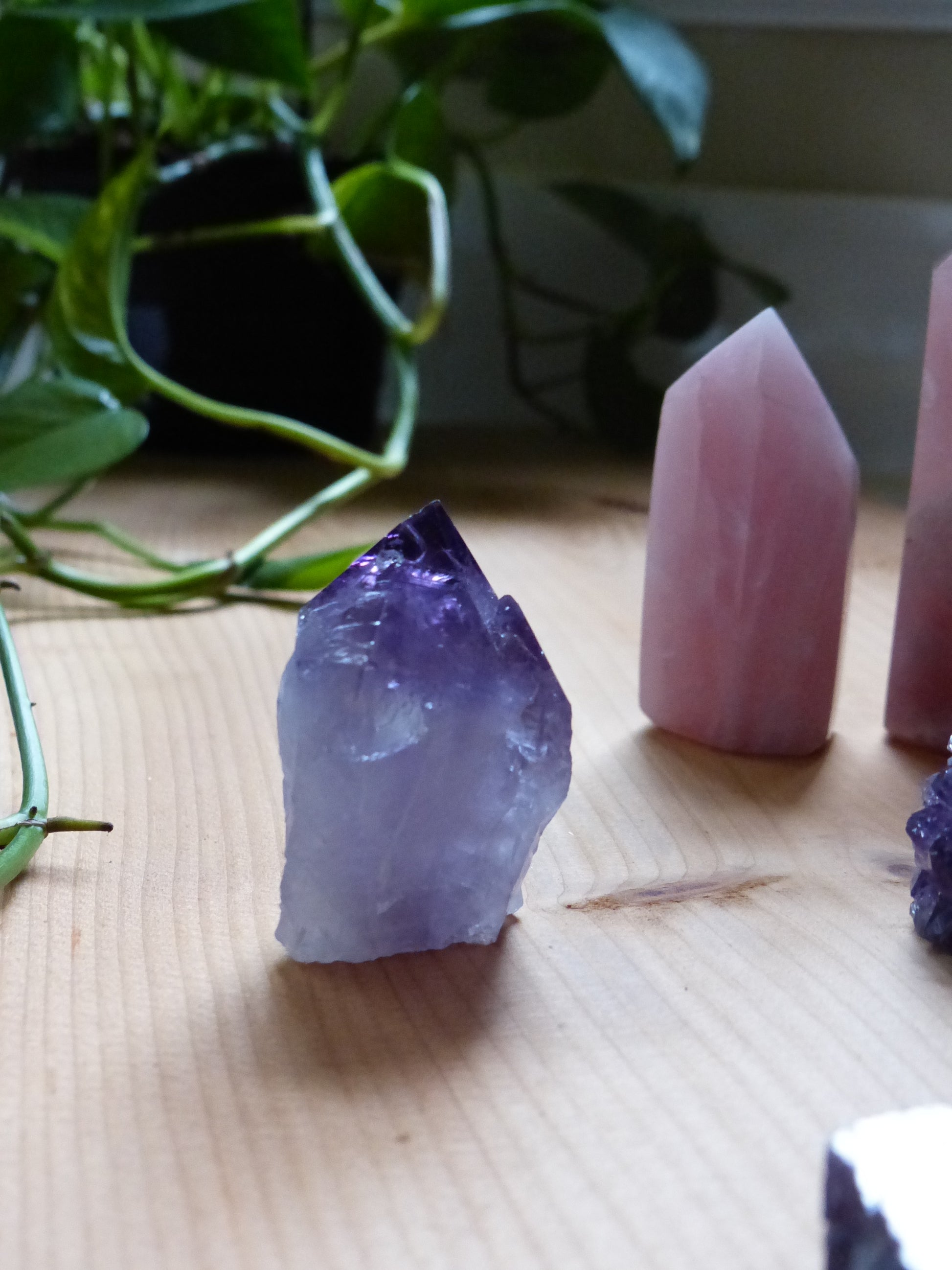 Amethyst Point with Cut Base (#3) - Simply Affinity