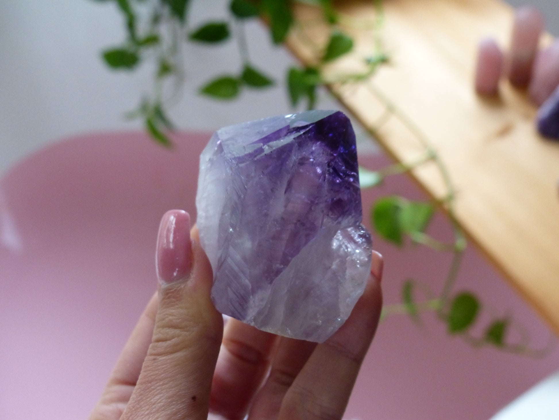 Amethyst Point with Cut Base (#3) - Simply Affinity