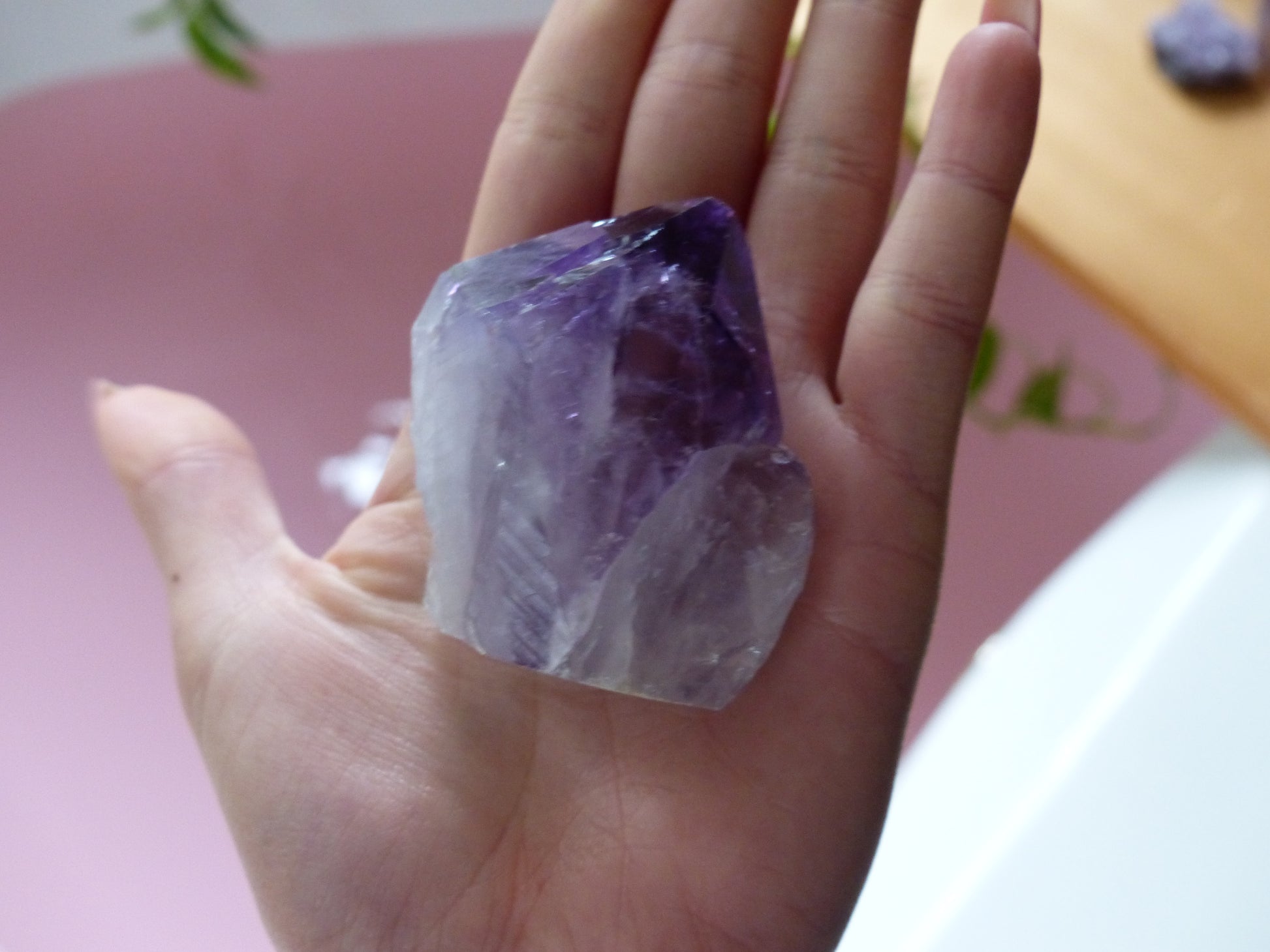 Amethyst Point with Cut Base (#3) - Simply Affinity