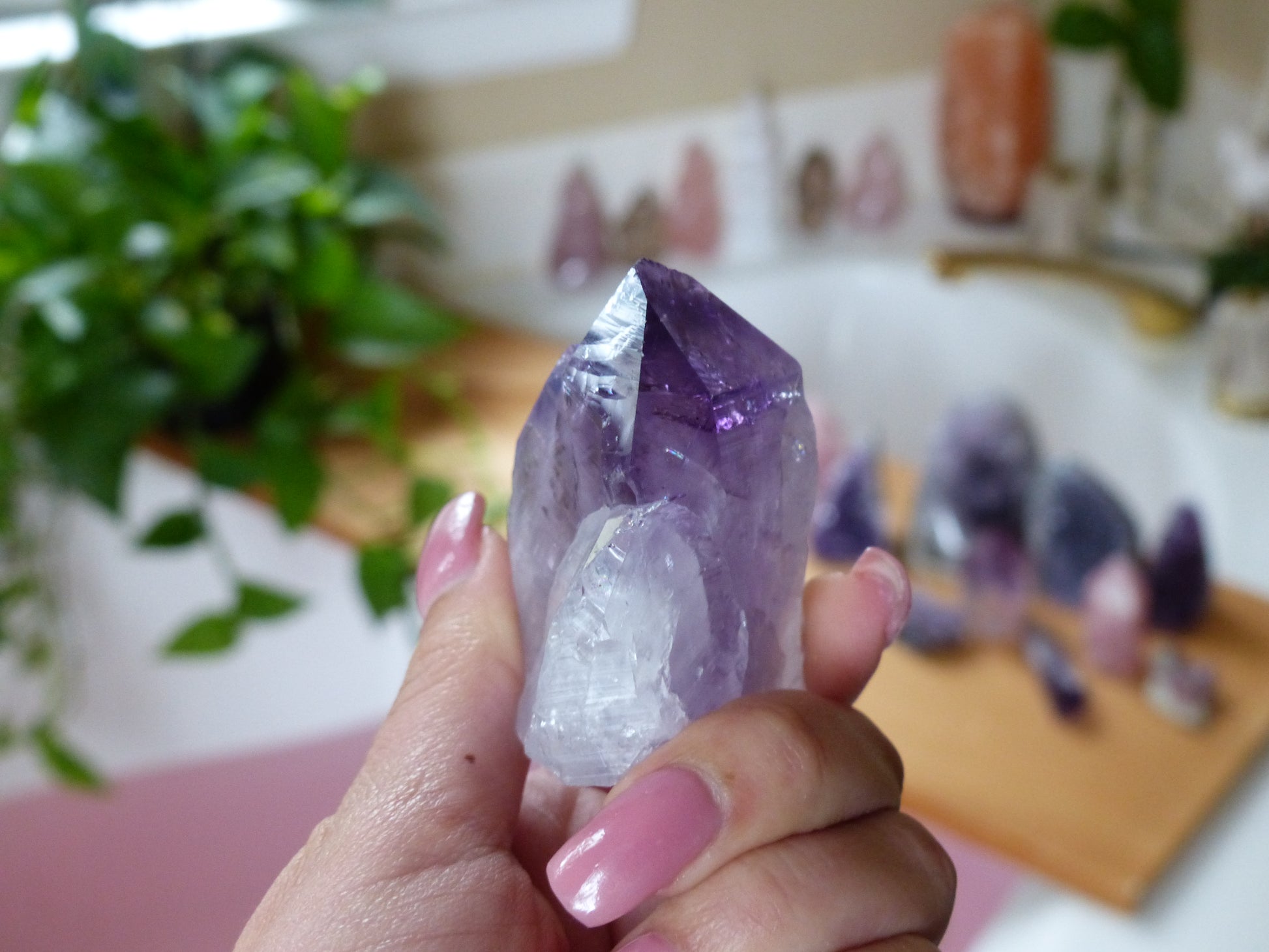 Amethyst Point with Cut Base (#3) - Simply Affinity