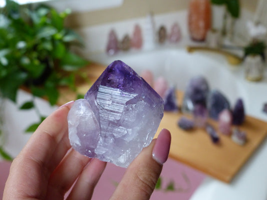 Amethyst Point with Cut Base (#3) - Simply Affinity