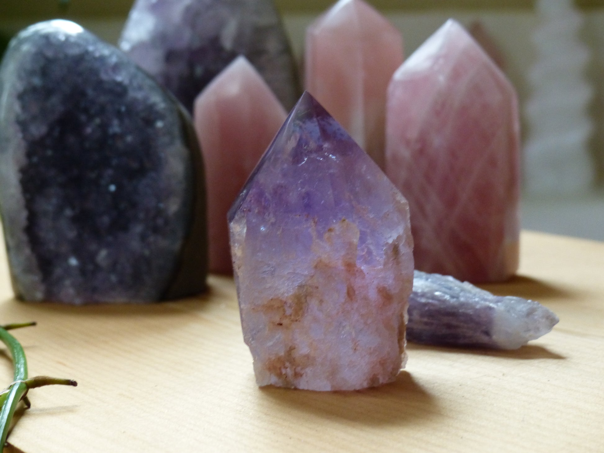 Amethyst Point, Polished Point with Rough Base (#4) - Simply Affinity