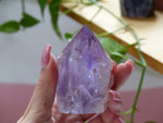 Amethyst Point, Polished Point with Rough Base (#4) - Simply Affinity