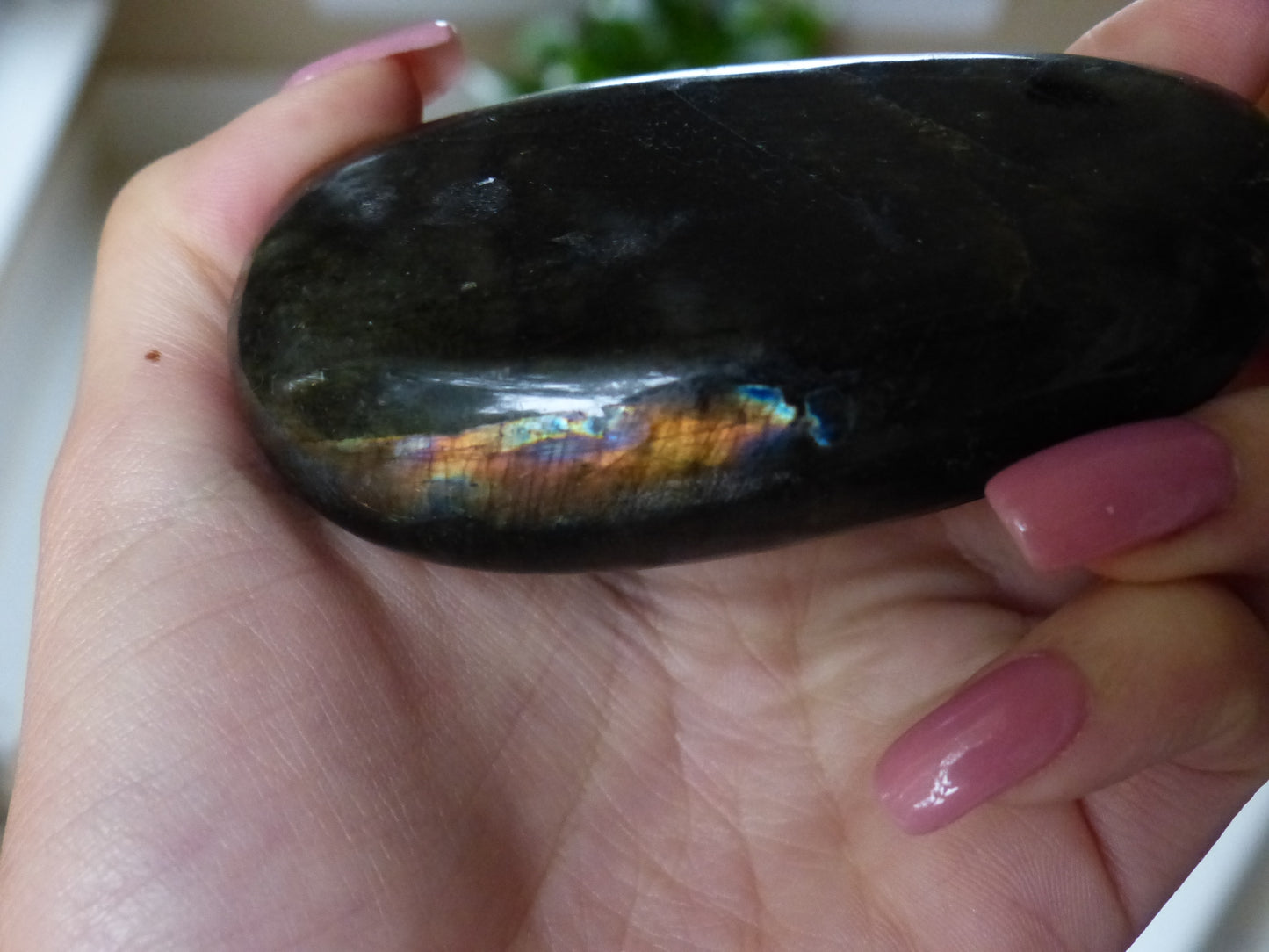Labradorite Palm Stone (#59) - Simply Affinity
