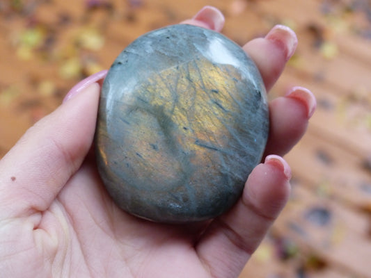Labradorite Palm Stone (#24)