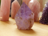 Amethyst Point, Polished Point with Rough Base (#5) - Simply Affinity