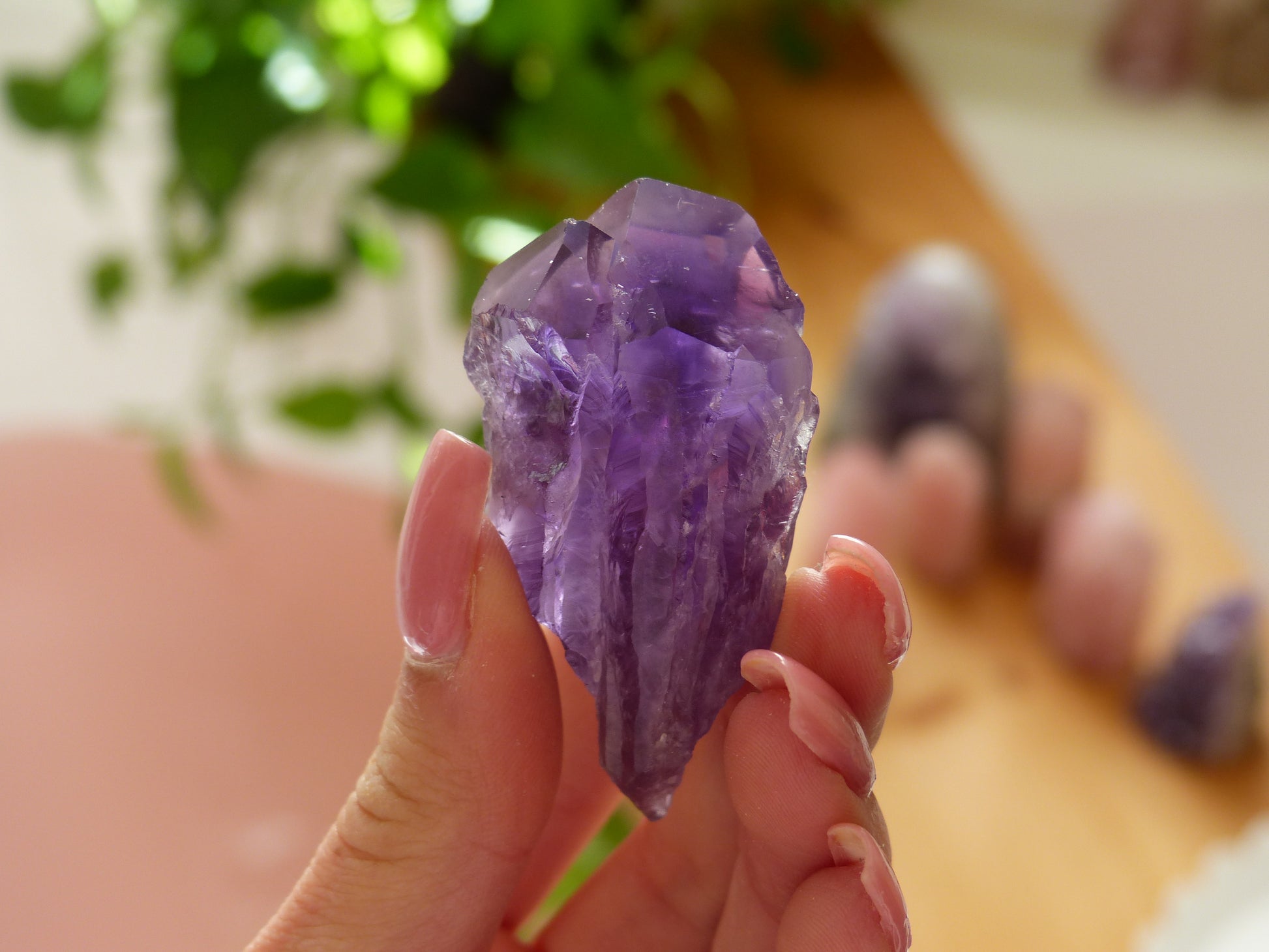 Amethyst Point, Amethyst Elestial Point from Brazil (#4) - Simply Affinity