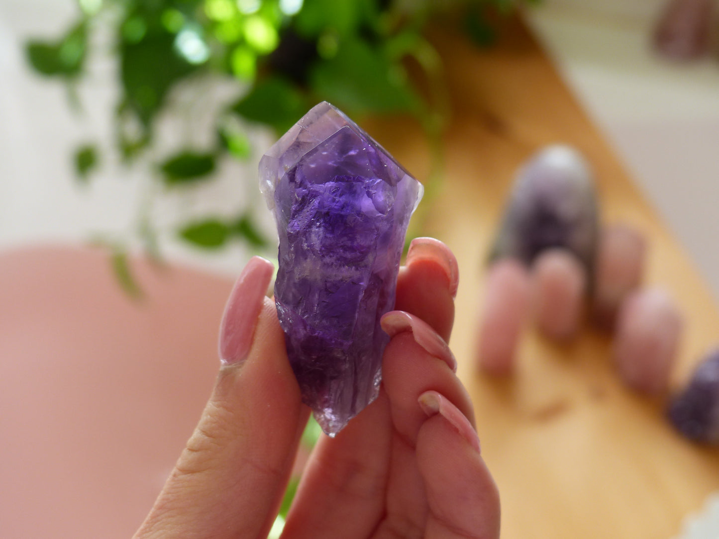 Amethyst Point, Amethyst Elestial Point from Brazil (#4) - Simply Affinity
