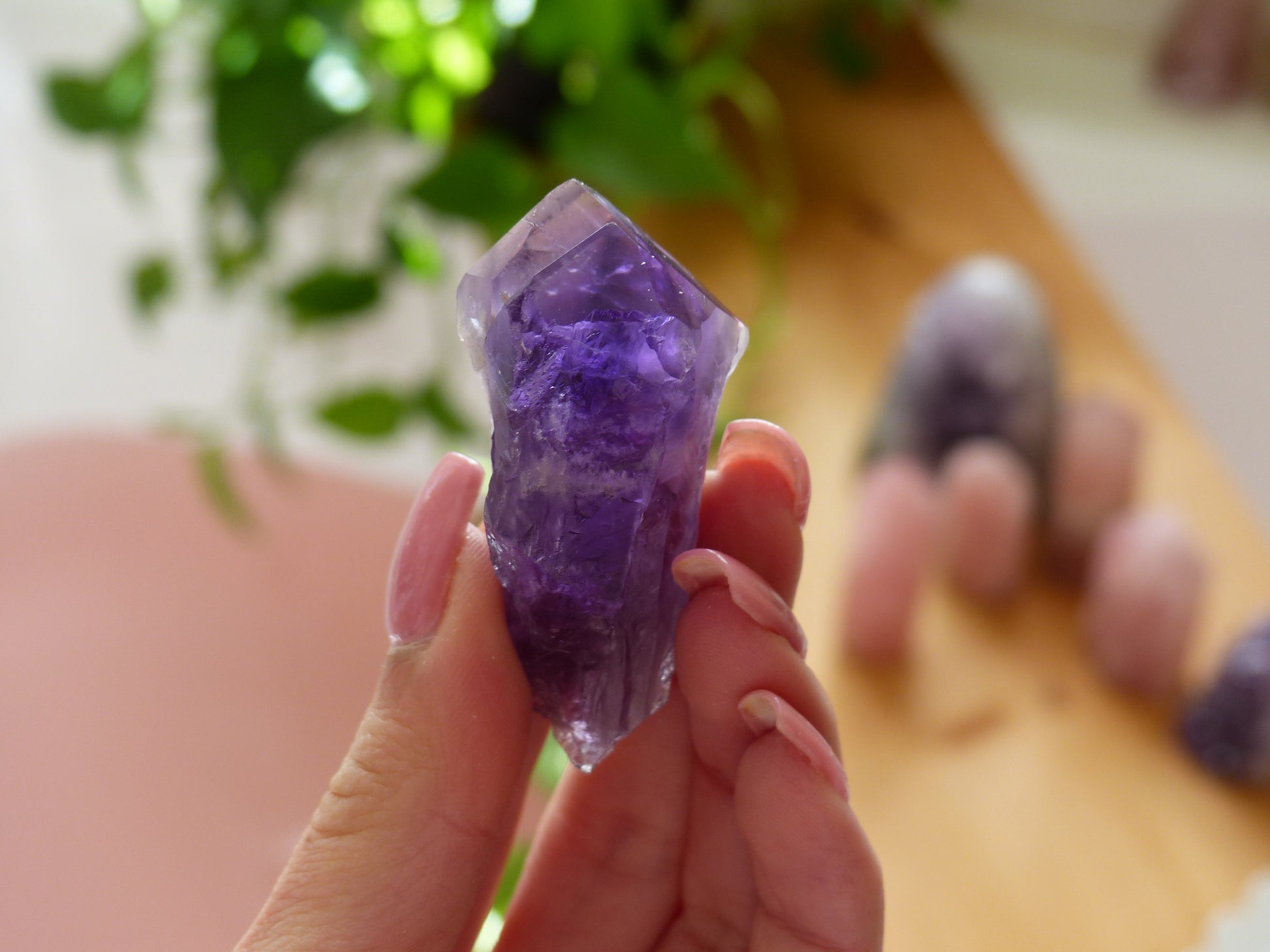 Amethyst Point, Amethyst Elestial Point from Brazil (#4) - Simply Affinity