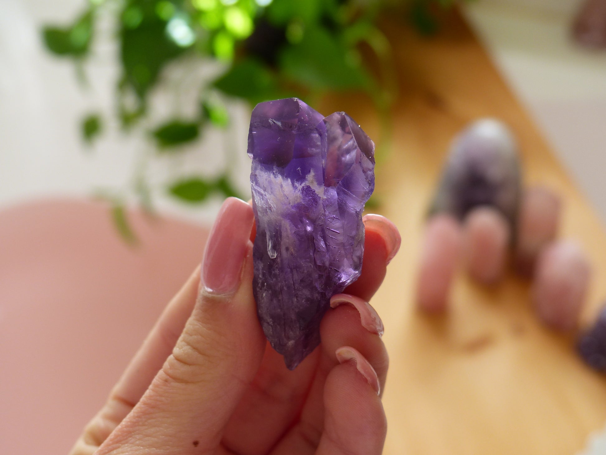 Amethyst Point, Amethyst Elestial Point from Brazil (#4) - Simply Affinity