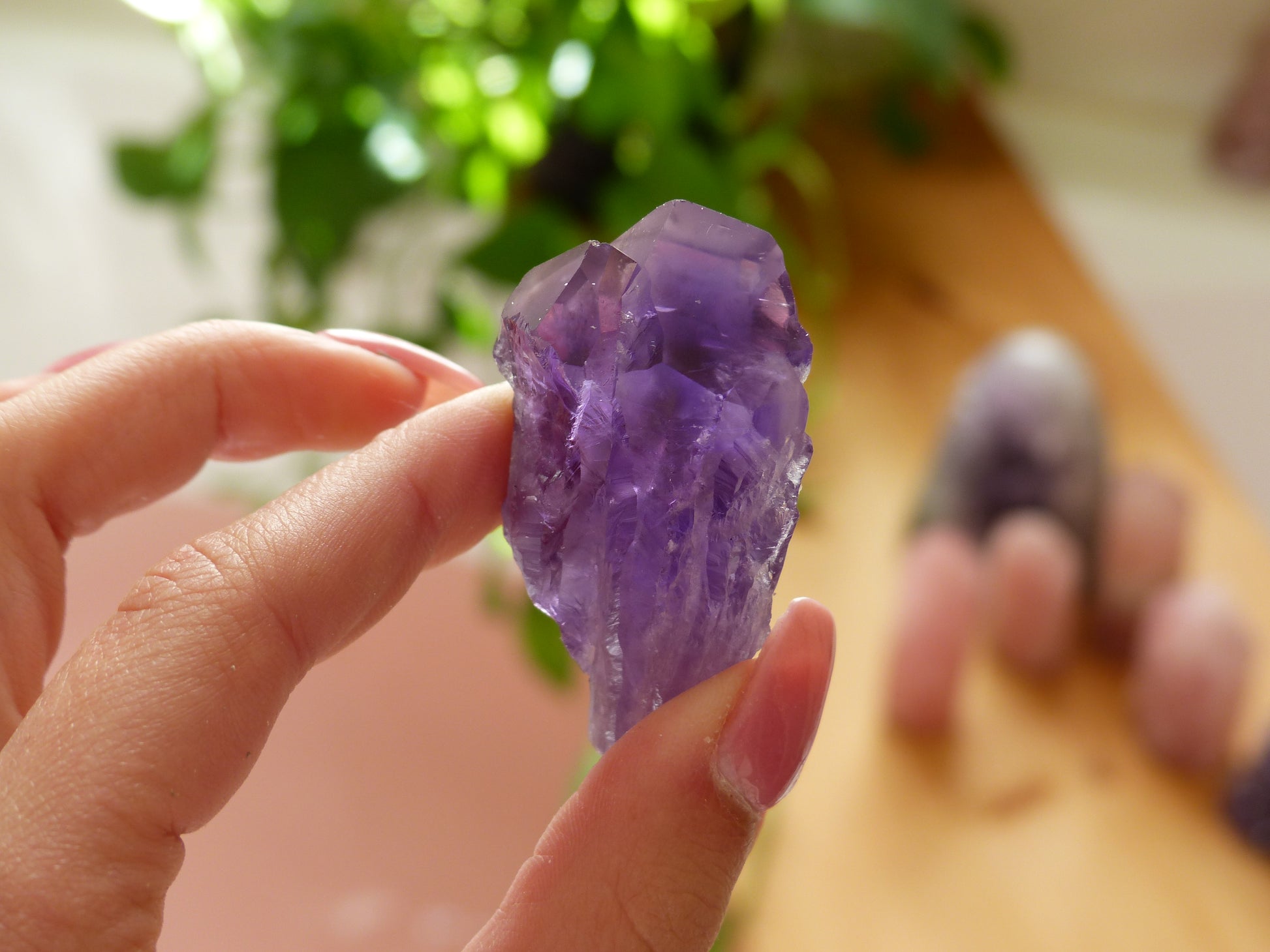Amethyst Point, Amethyst Elestial Point from Brazil (#4) - Simply Affinity
