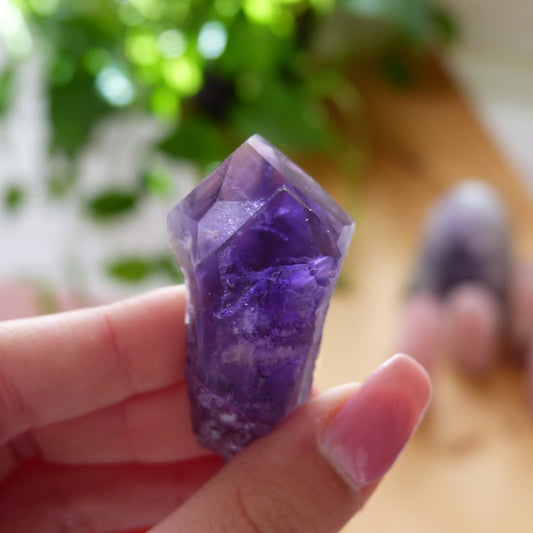 Amethyst Point, Amethyst Elestial Point from Brazil (#4) - Simply Affinity