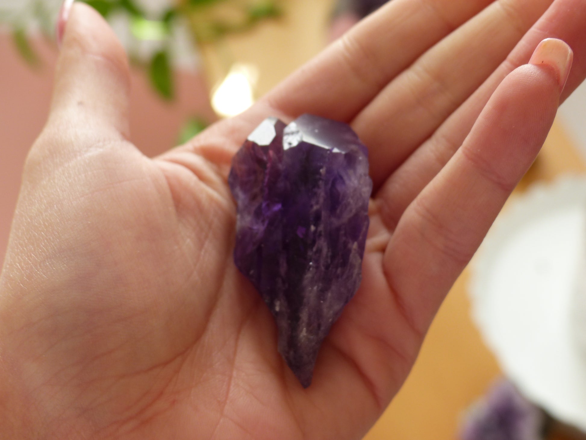 Amethyst Point, Amethyst Elestial Point from Brazil (#4) - Simply Affinity