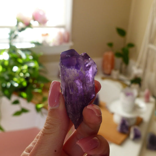 Amethyst Point, Amethyst Elestial Point from Brazil (#4) - Simply Affinity