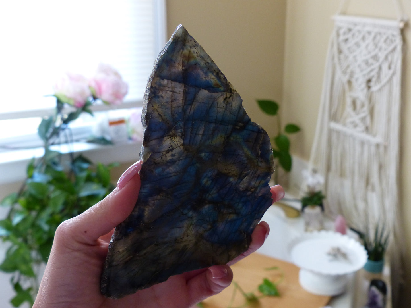 Labradorite Slab, Both Sides Polished (#19) - Simply Affinity