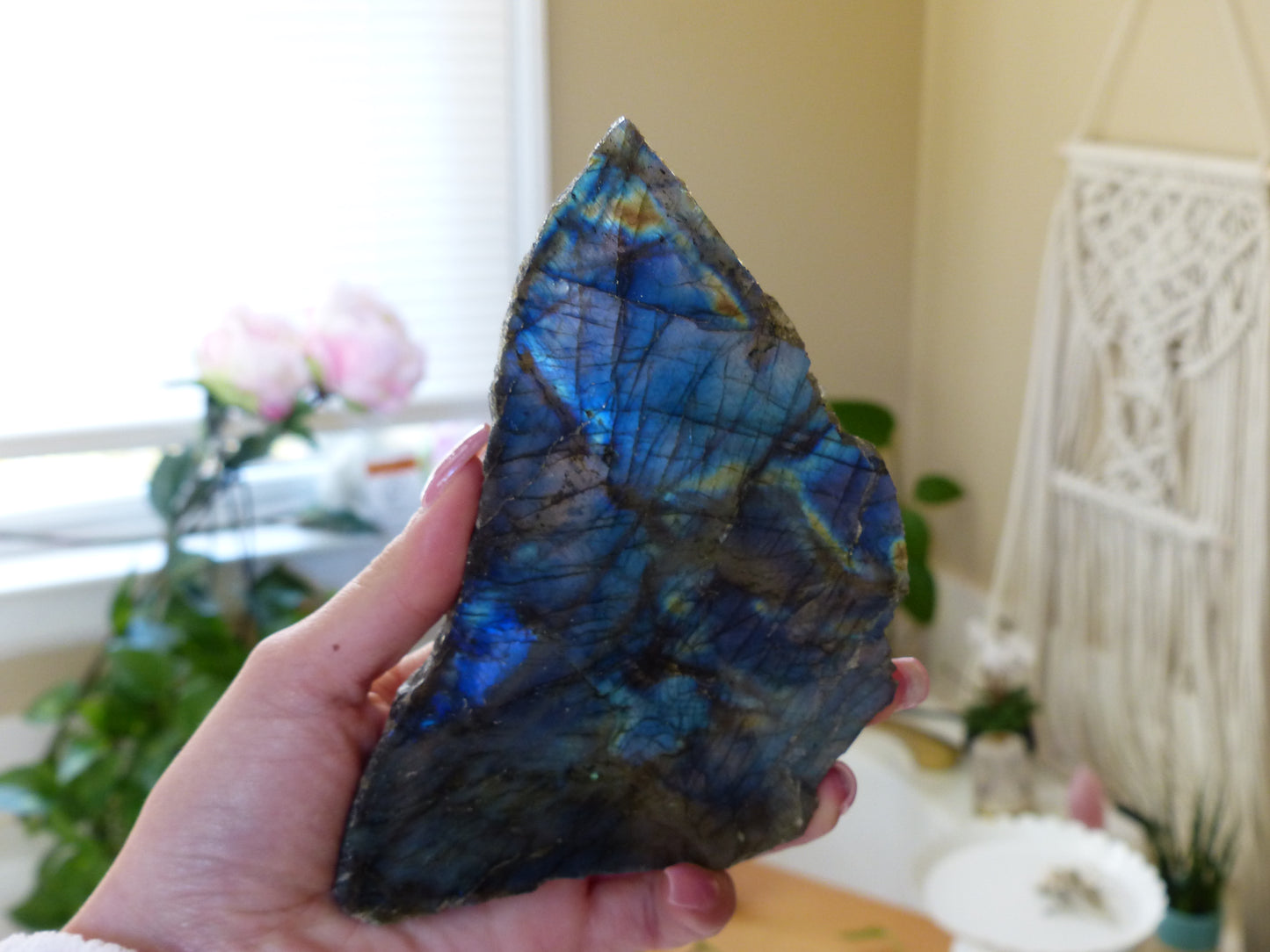 Labradorite Slab, Both Sides Polished (#19) - Simply Affinity