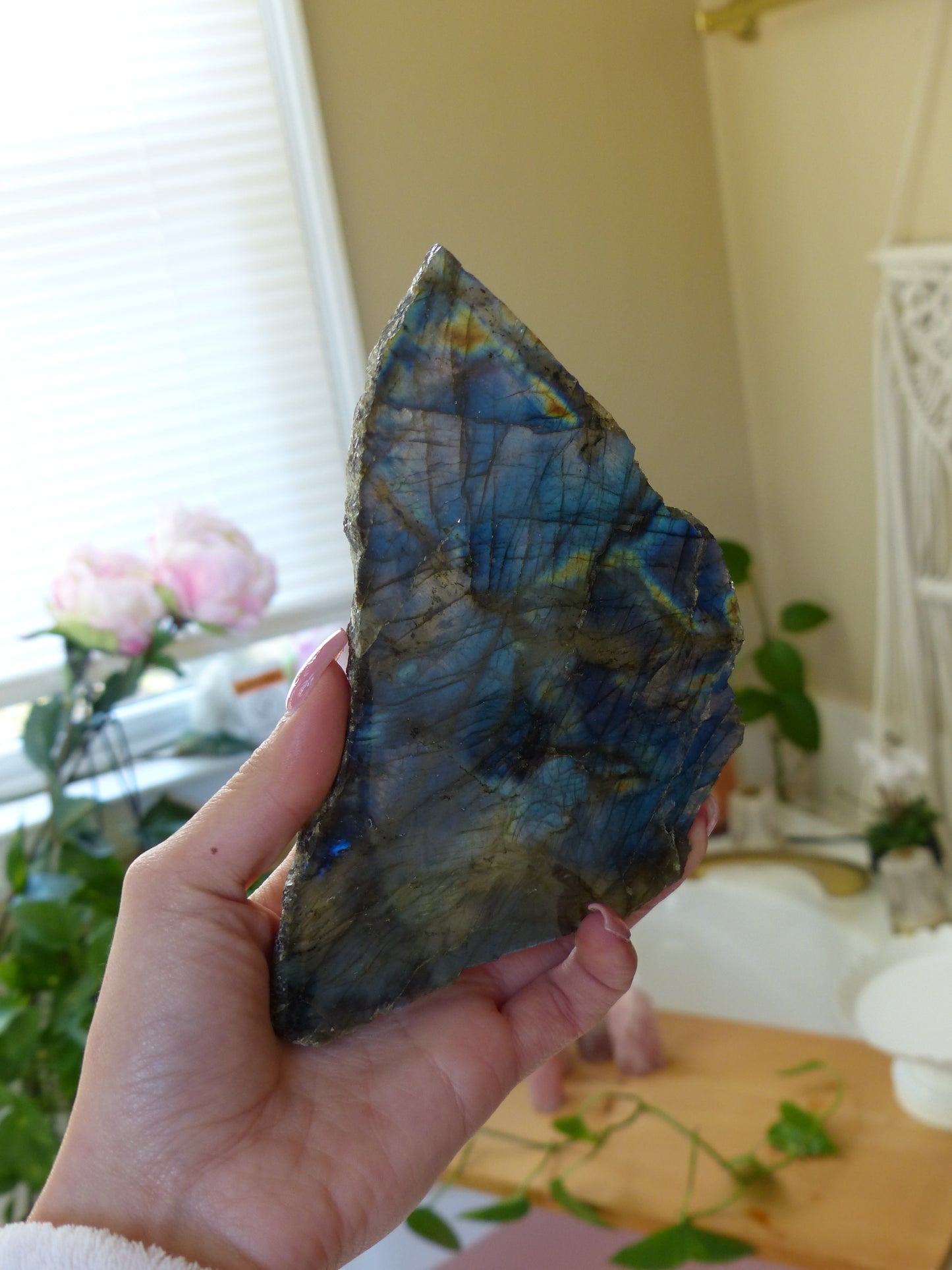 Labradorite Slab, Both Sides Polished (#19) - Simply Affinity