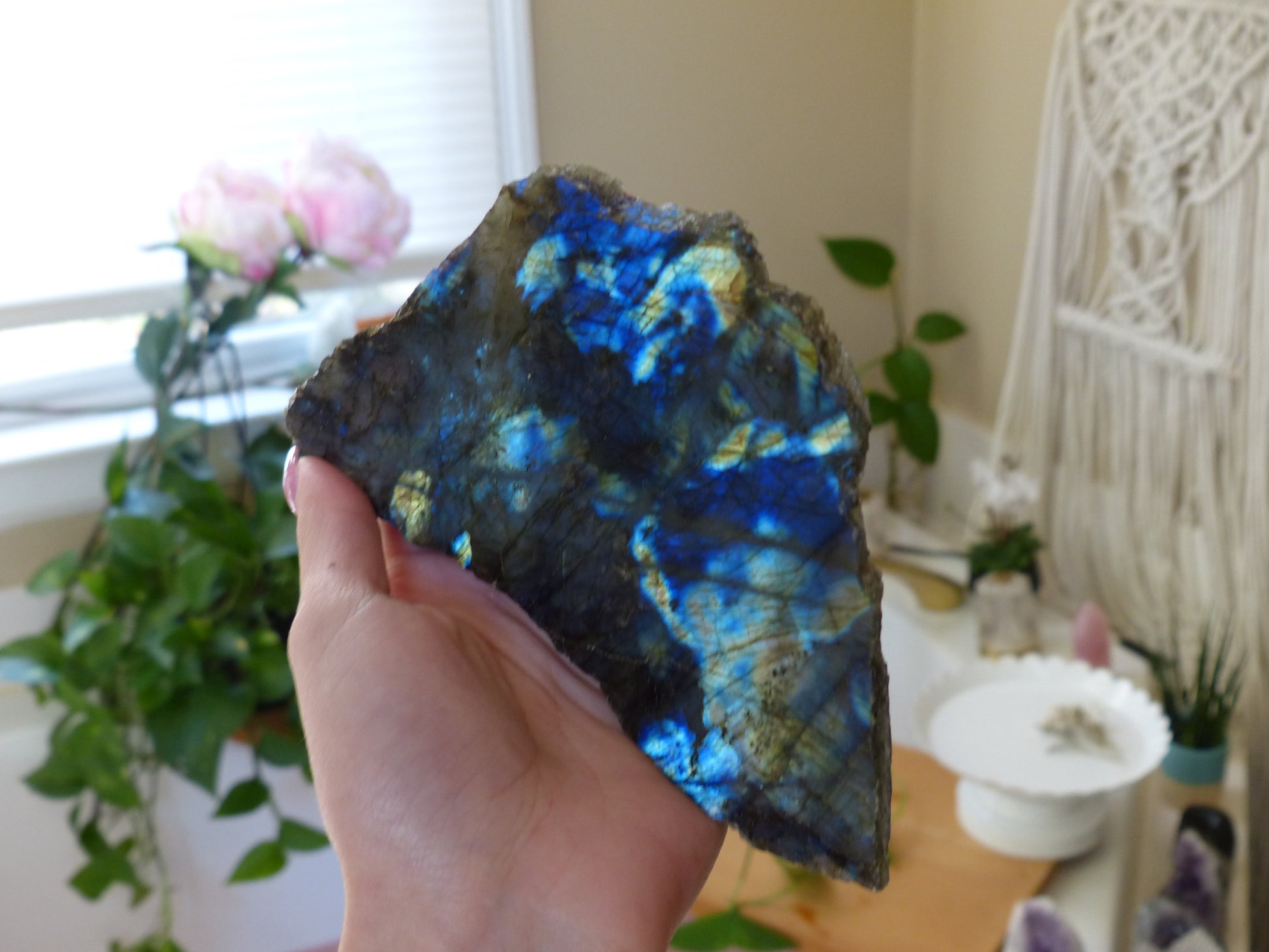 Labradorite Slab, Both Sides Polished (#19) - Simply Affinity