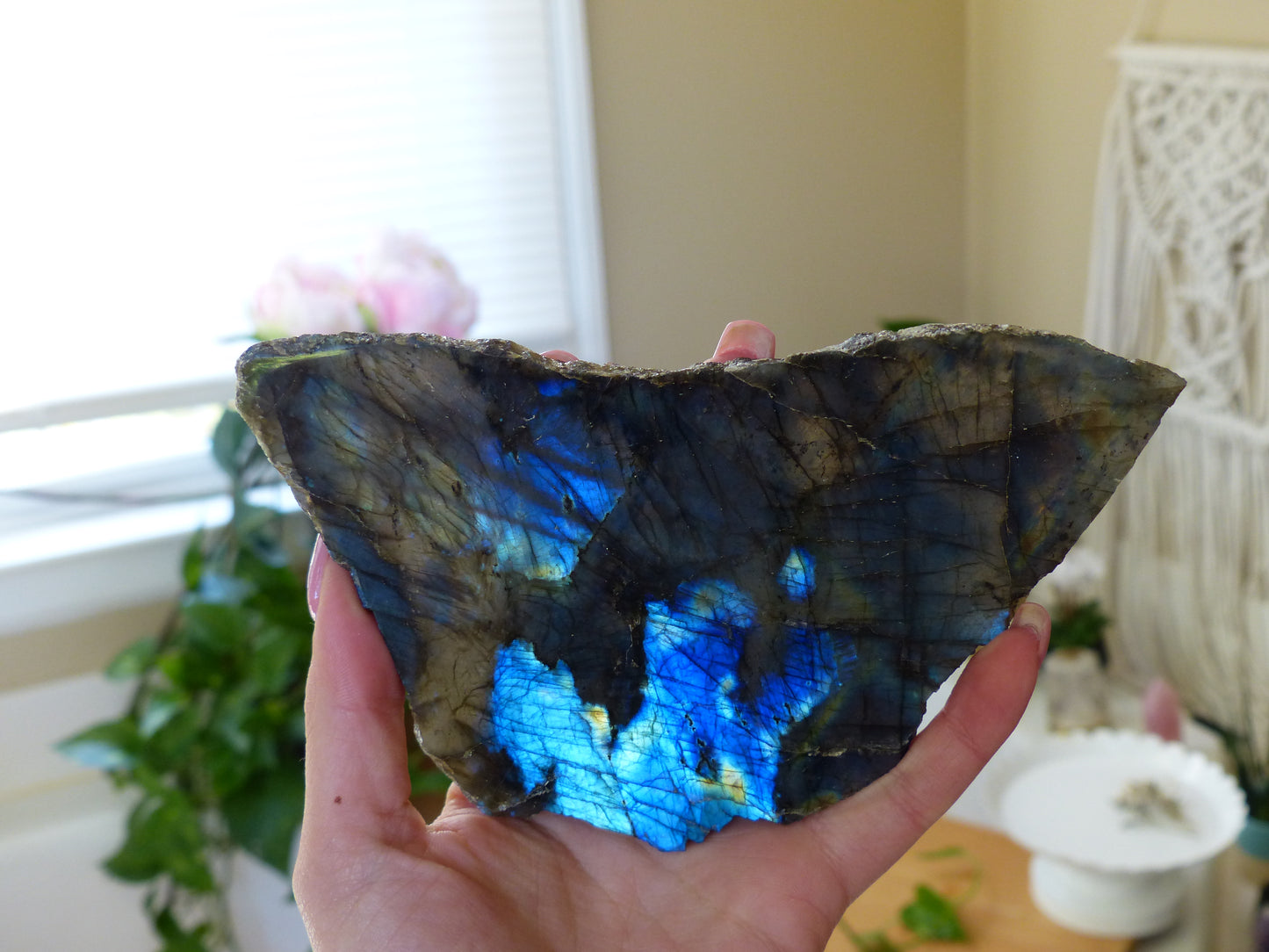 Labradorite Slab, Both Sides Polished (#19) - Simply Affinity