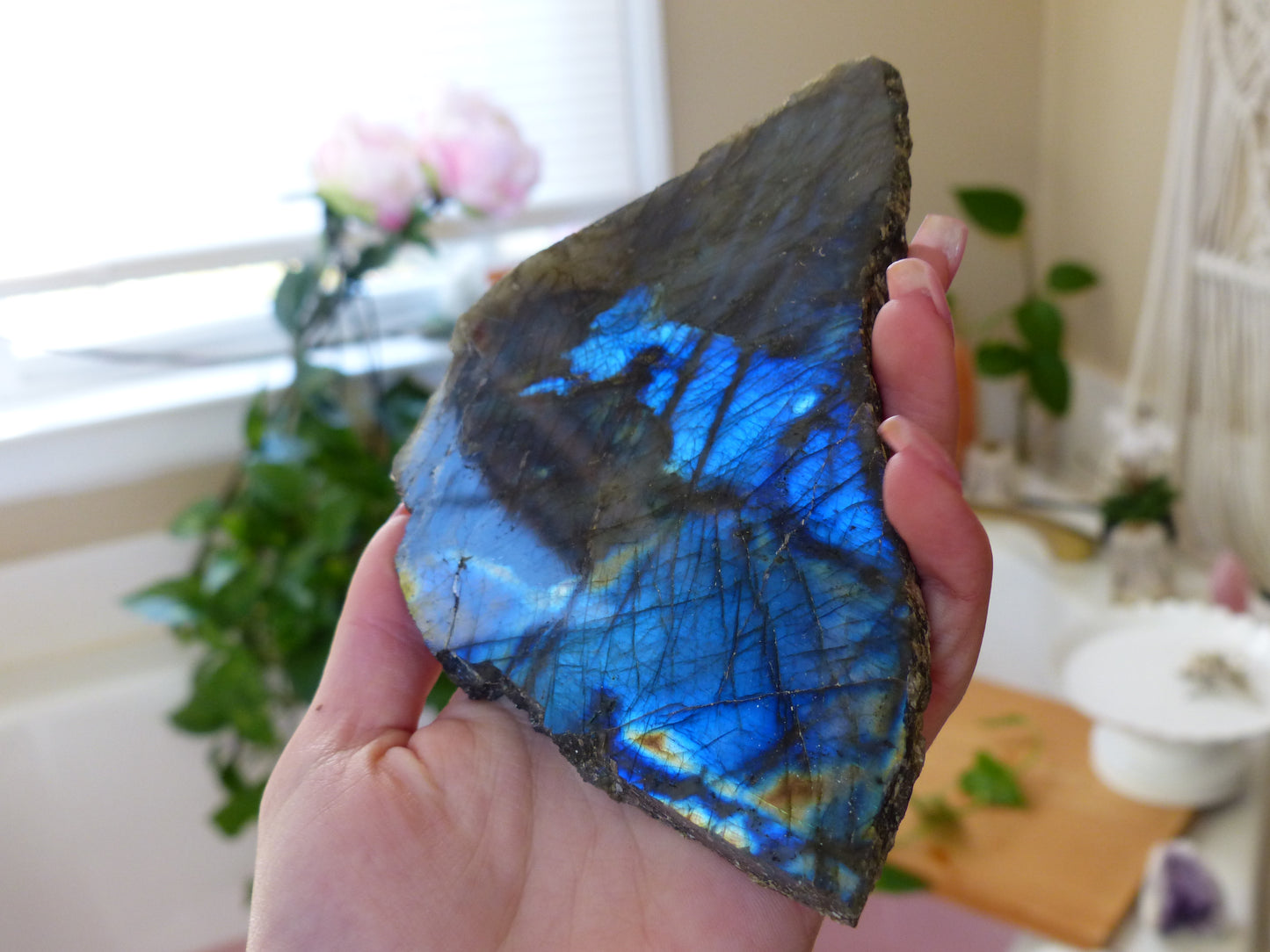 Labradorite Slab, Both Sides Polished (#19) - Simply Affinity
