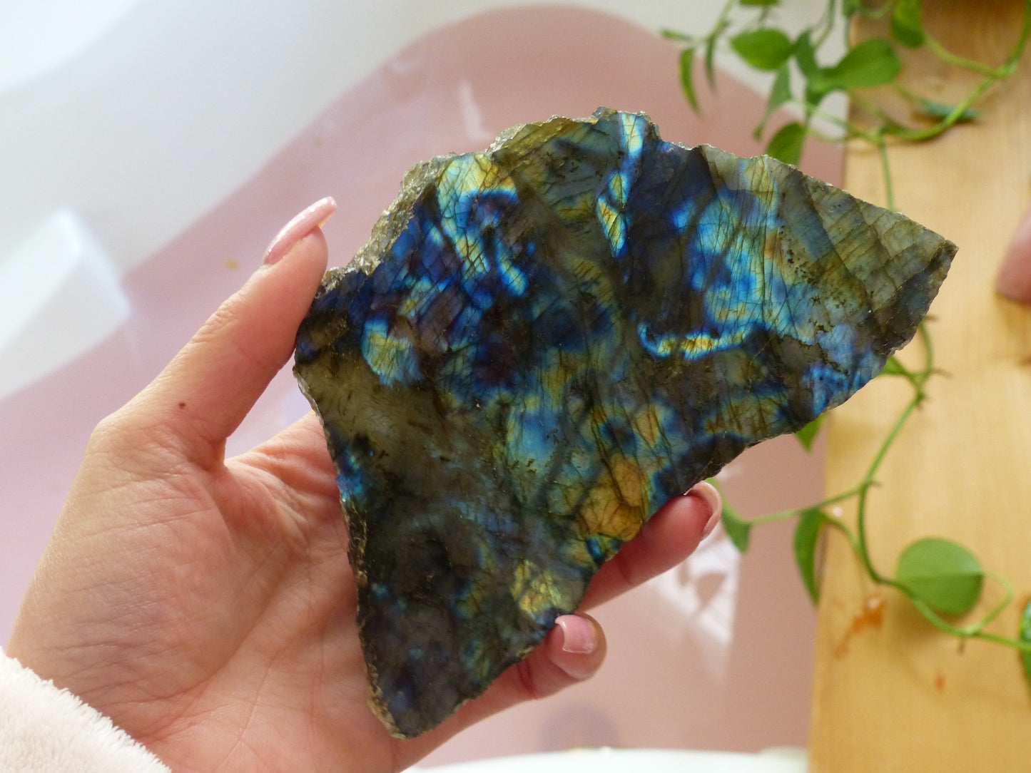 Labradorite Slab, Both Sides Polished (#19) - Simply Affinity