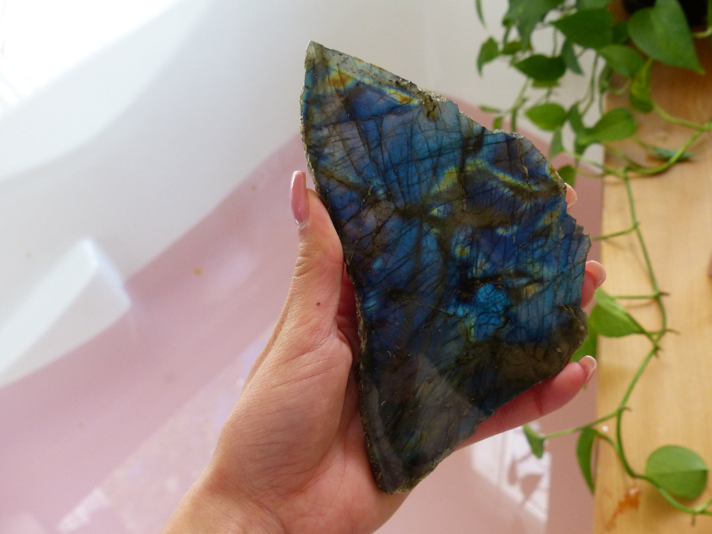 Labradorite Slab, Both Sides Polished (#19) - Simply Affinity