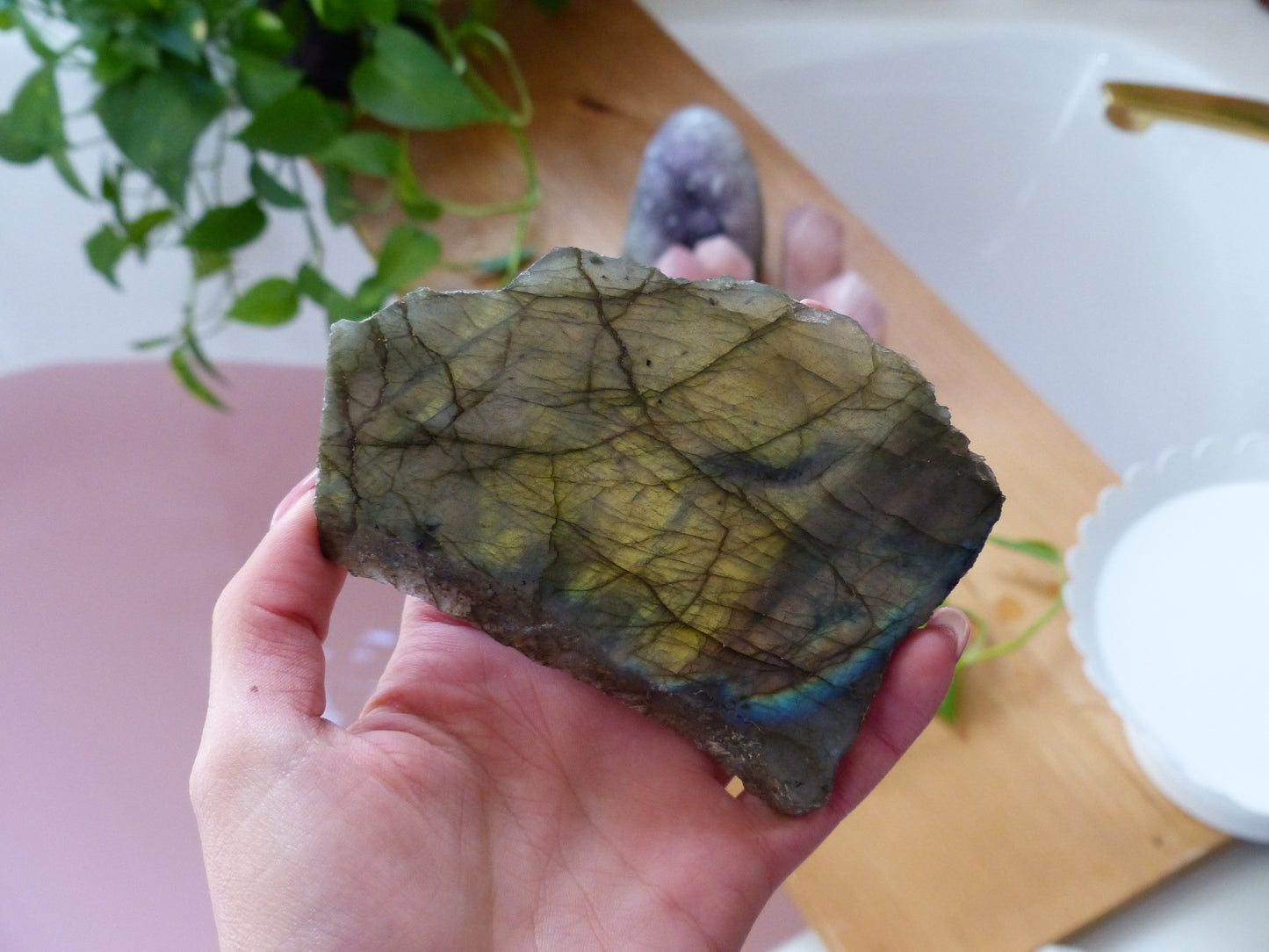 Labradorite Slab, Both Sides Polished (#18)