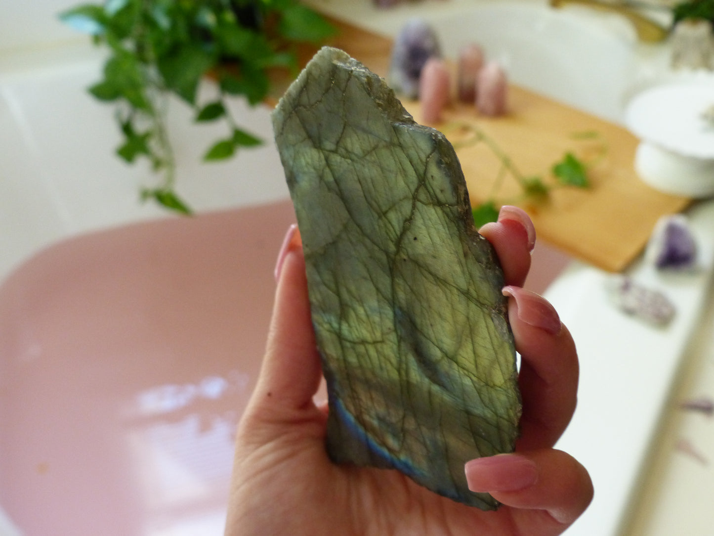 Labradorite Slab, Both Sides Polished (#18)