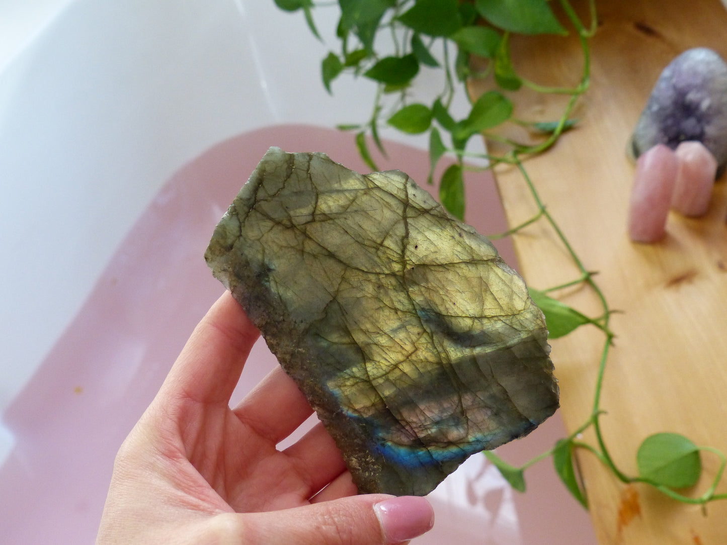 Labradorite Slab, Both Sides Polished (#18)