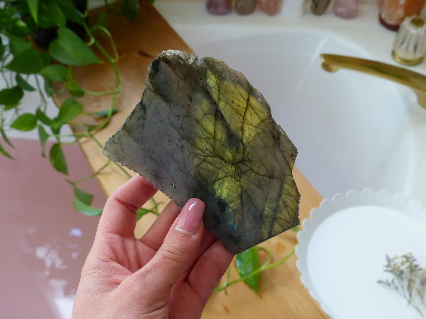 Labradorite Slab, Both Sides Polished (#18)