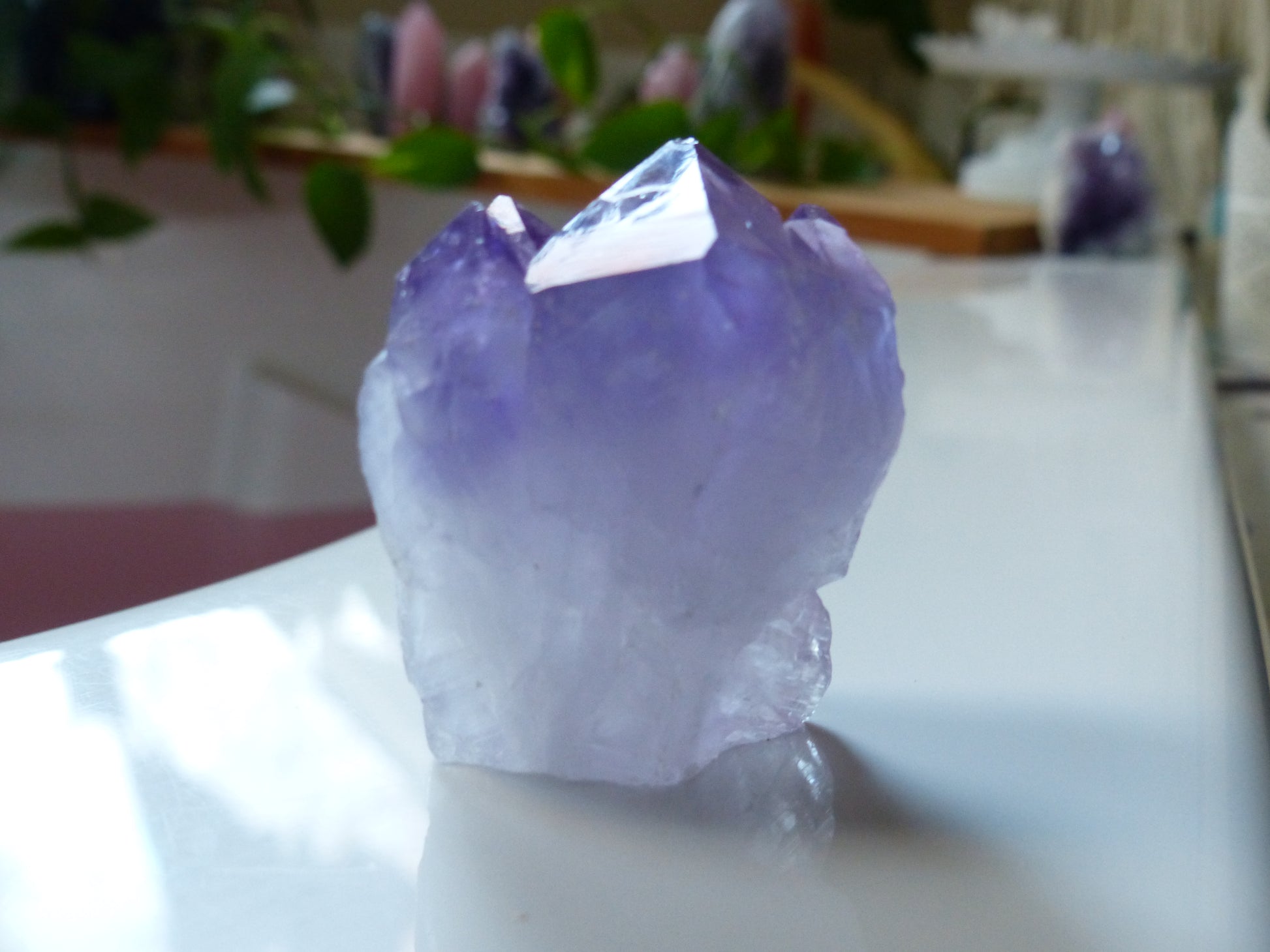 Amethyst Point/Cluster with Cut Base (#1) - Simply Affinity