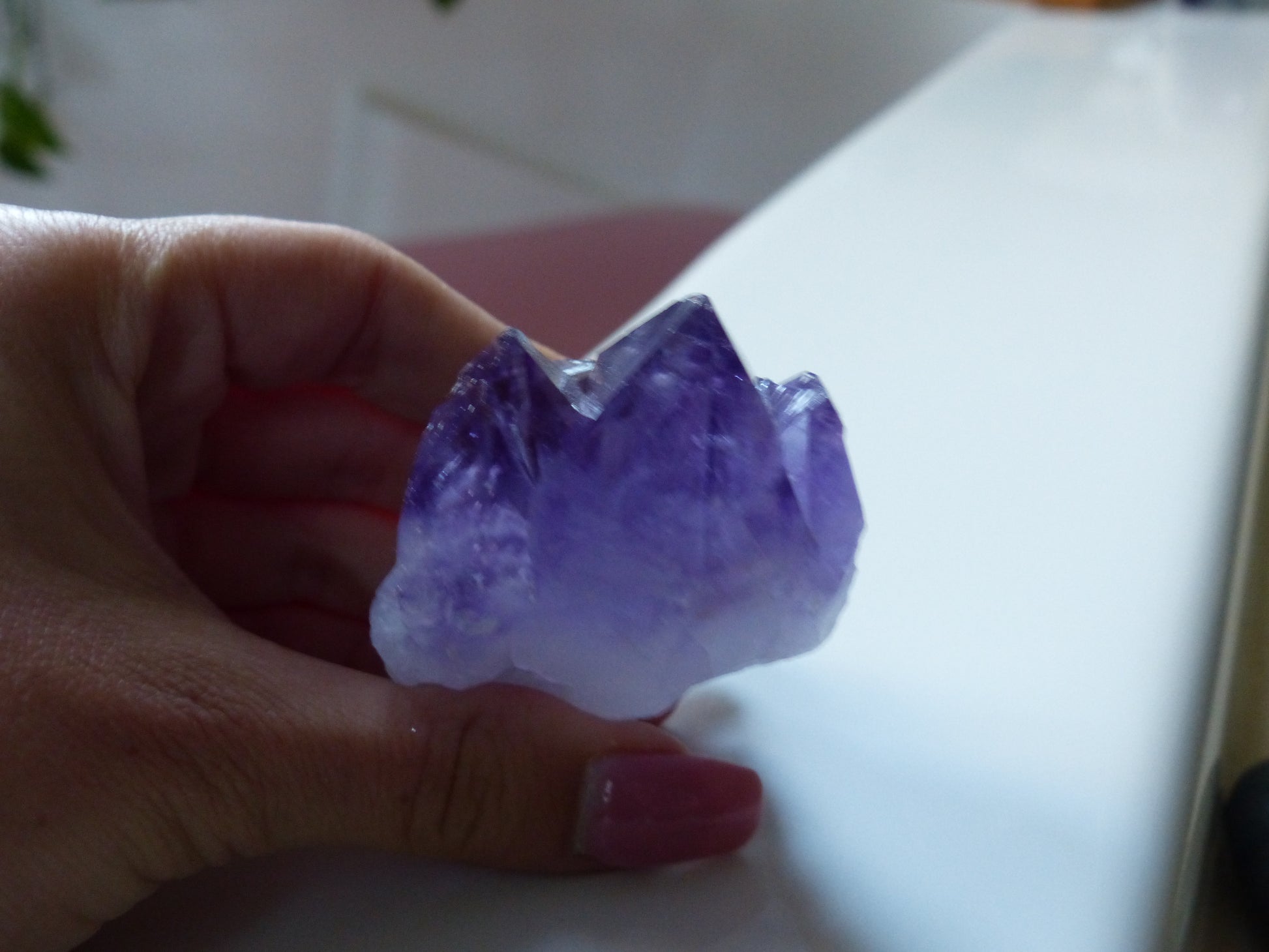 Amethyst Point/Cluster with Cut Base (#1) - Simply Affinity