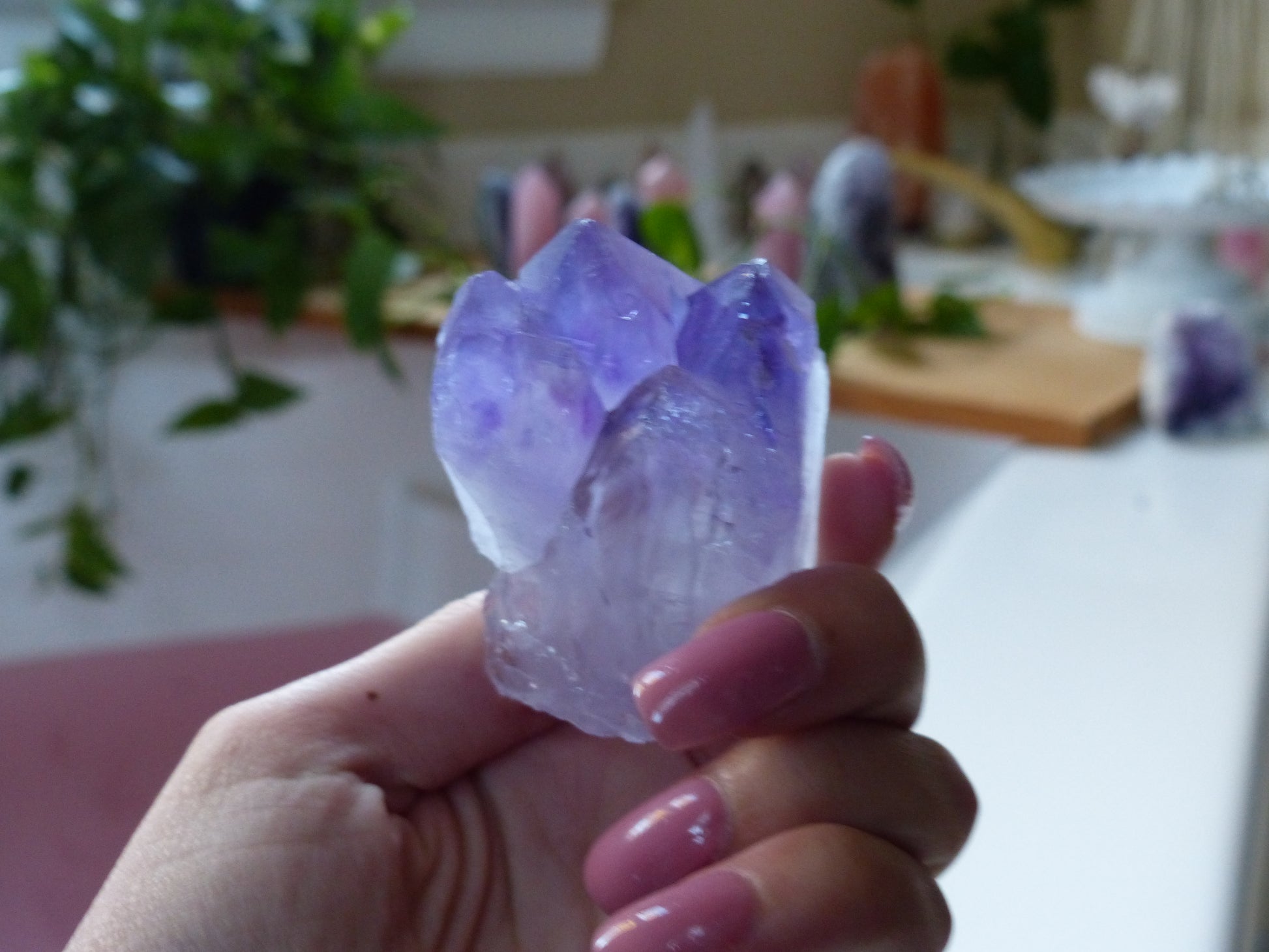 Amethyst Point/Cluster with Cut Base (#1) - Simply Affinity