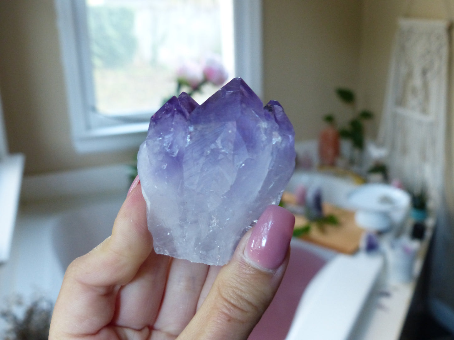 Amethyst Point/Cluster with Cut Base (#1) - Simply Affinity