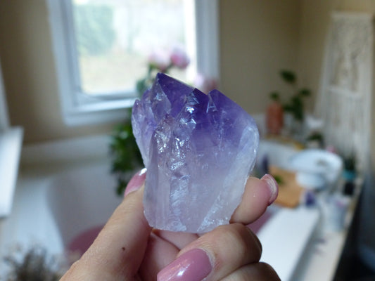 Amethyst Point/Cluster with Cut Base (#1) - Simply Affinity
