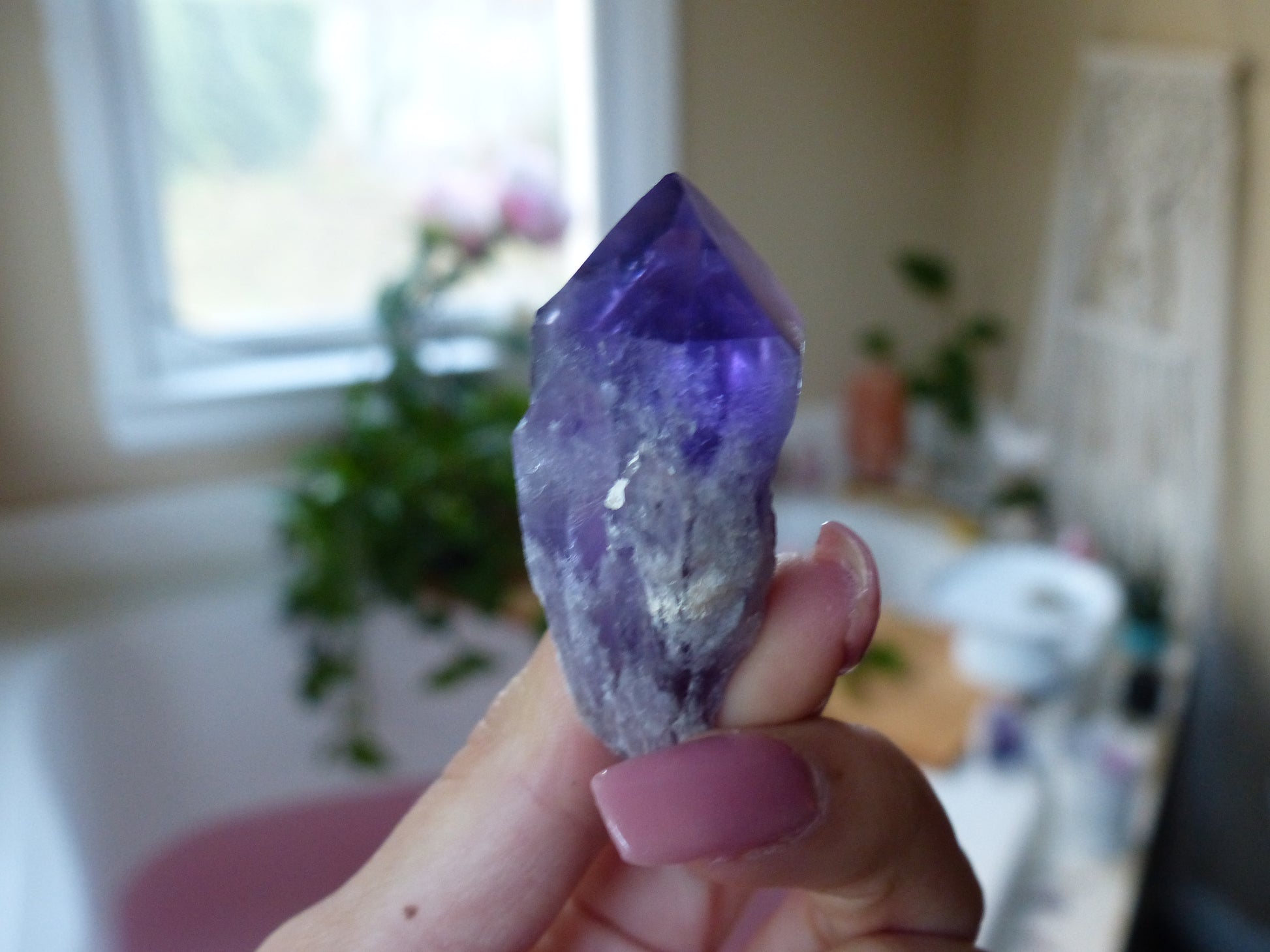 Amethyst Point, Amethyst Elestial Point from Brazil (#2) - Simply Affinity