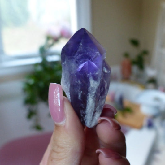 Amethyst Point, Amethyst Elestial Point from Brazil (#2) - Simply Affinity