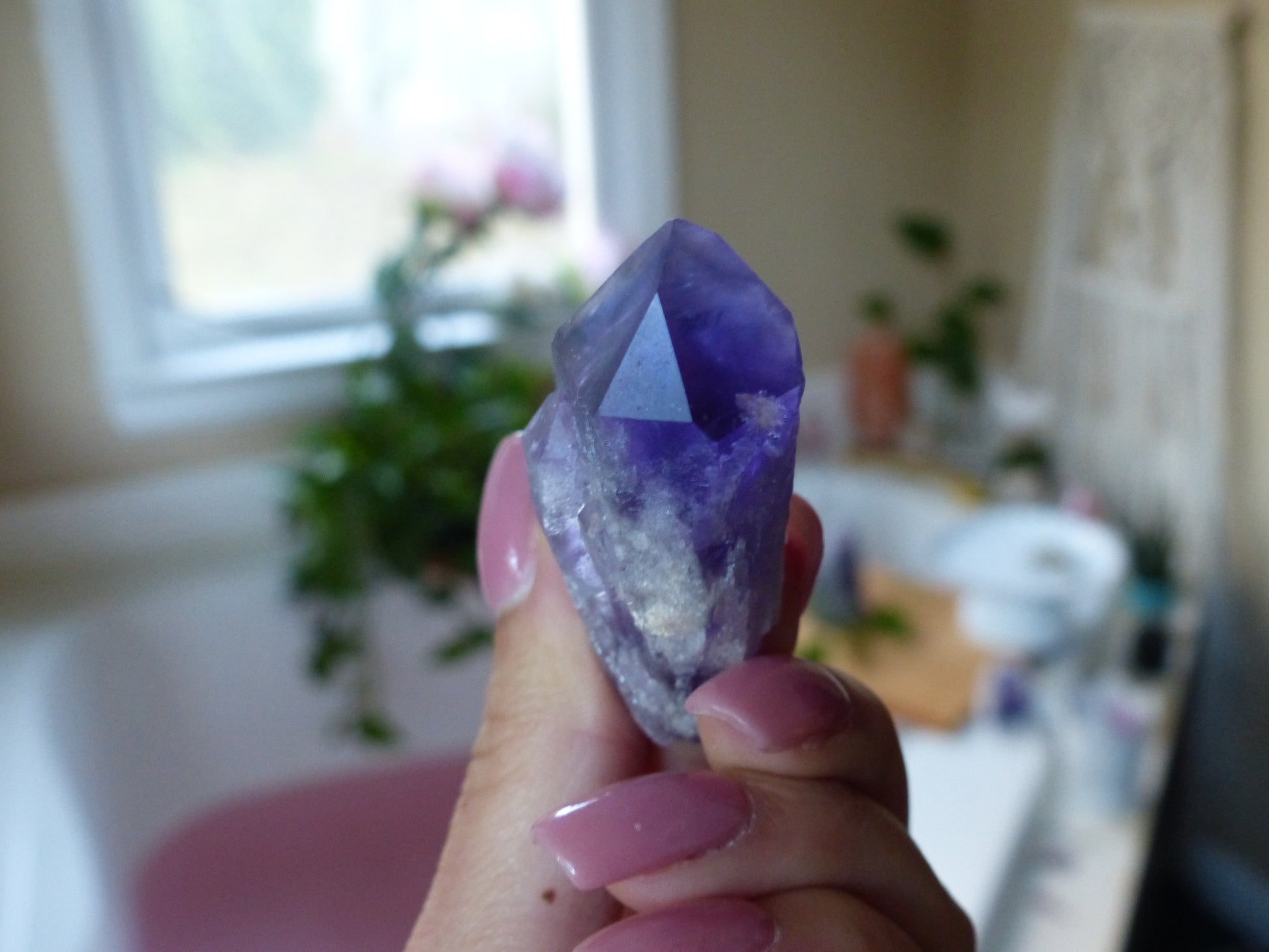 Amethyst Point, Amethyst Elestial Point from Brazil (#2) - Simply Affinity