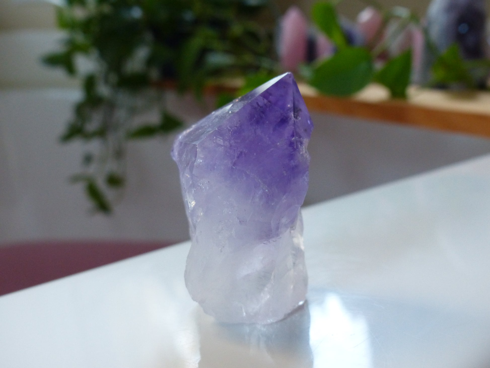 Amethyst Point with Cut Base (#2) - Simply Affinity