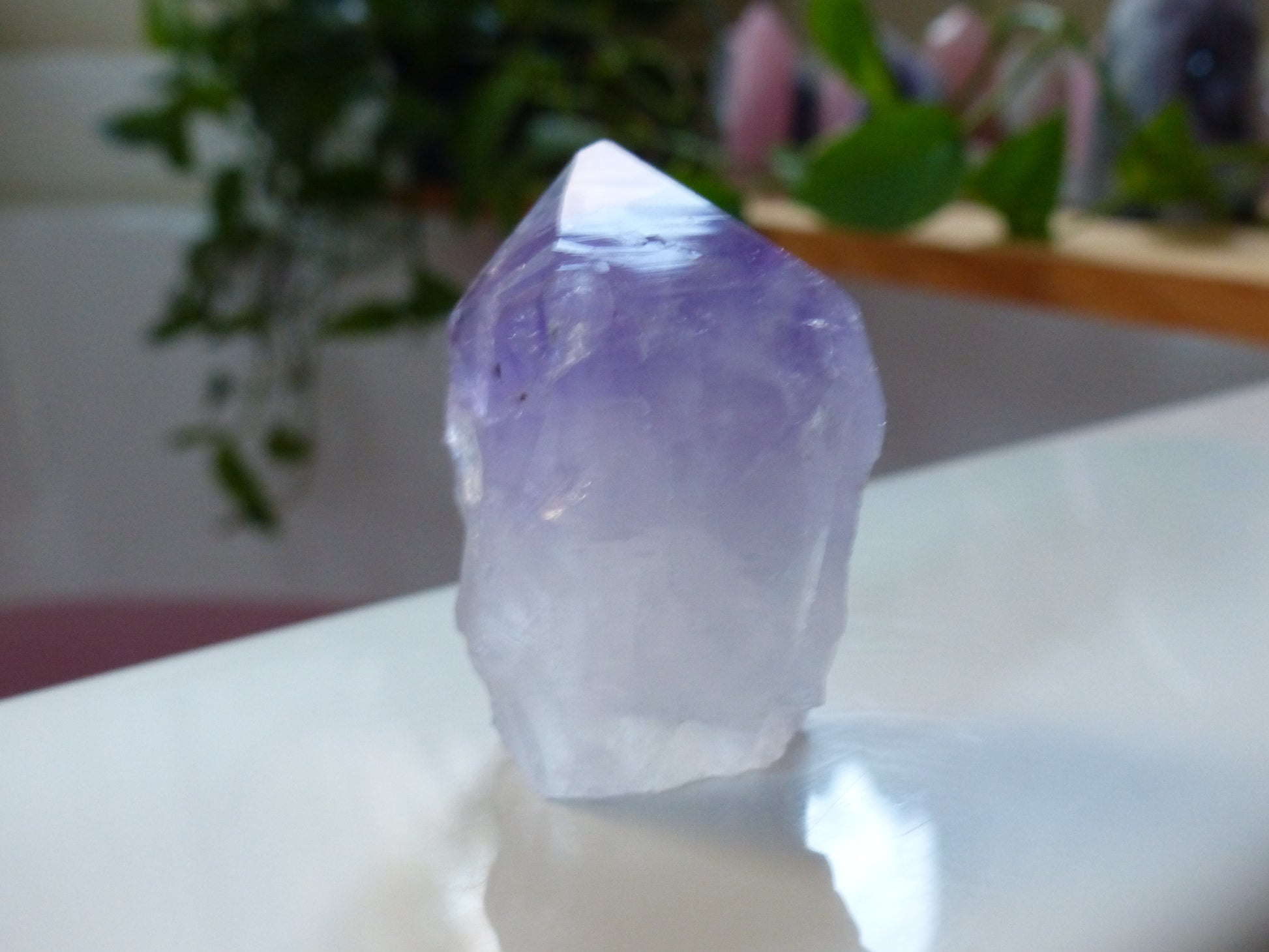 Amethyst Point with Cut Base (#2) - Simply Affinity
