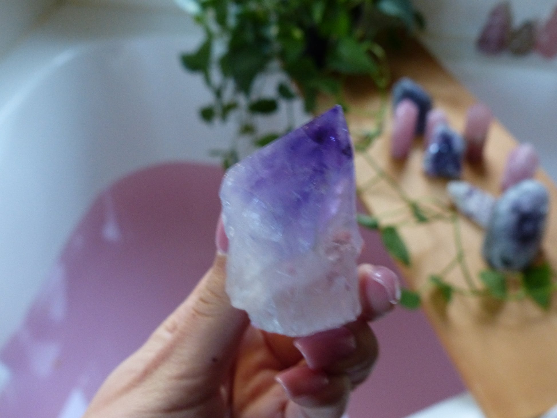 Amethyst Point with Cut Base (#2) - Simply Affinity