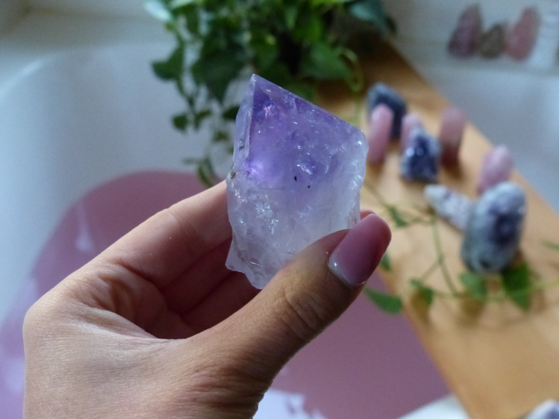 Amethyst Point with Cut Base (#2) - Simply Affinity
