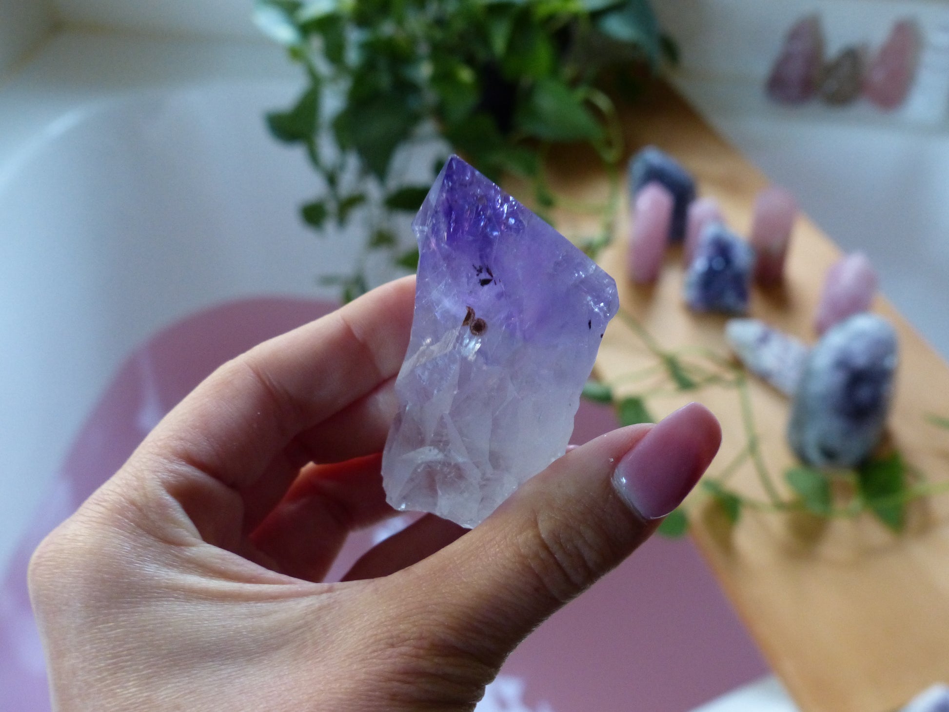 Amethyst Point with Cut Base (#2) - Simply Affinity