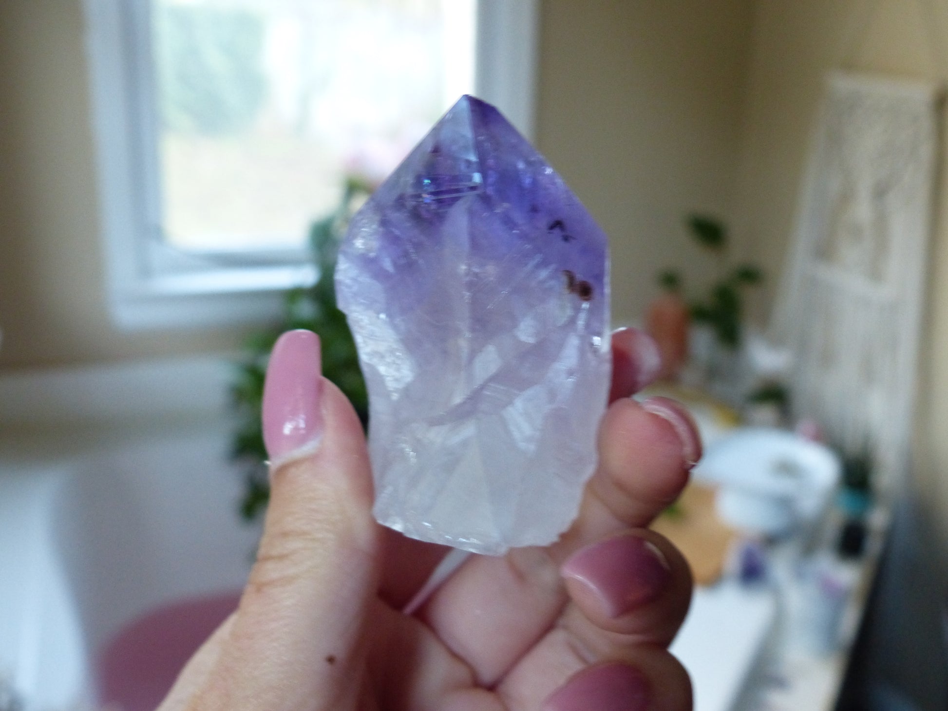 Amethyst Point with Cut Base (#2) - Simply Affinity