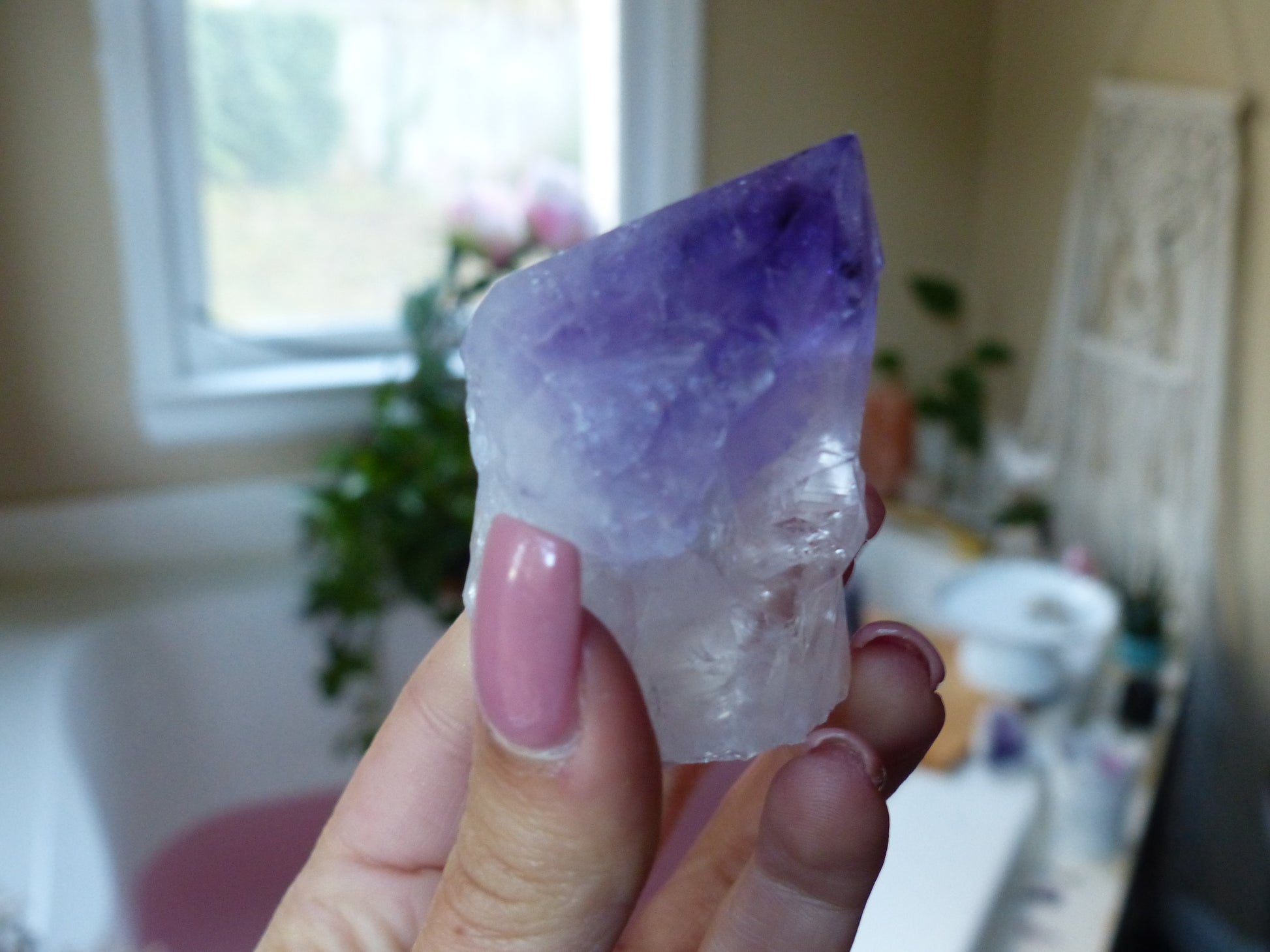 Amethyst Point with Cut Base (#2) - Simply Affinity