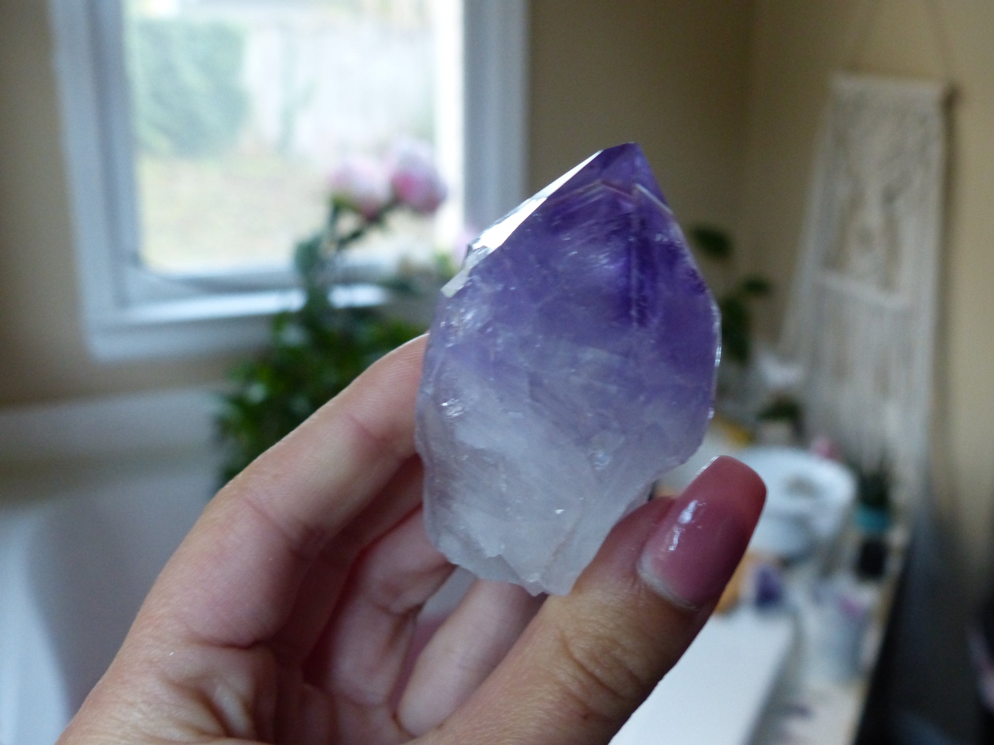 Amethyst Point with Cut Base (#2) - Simply Affinity